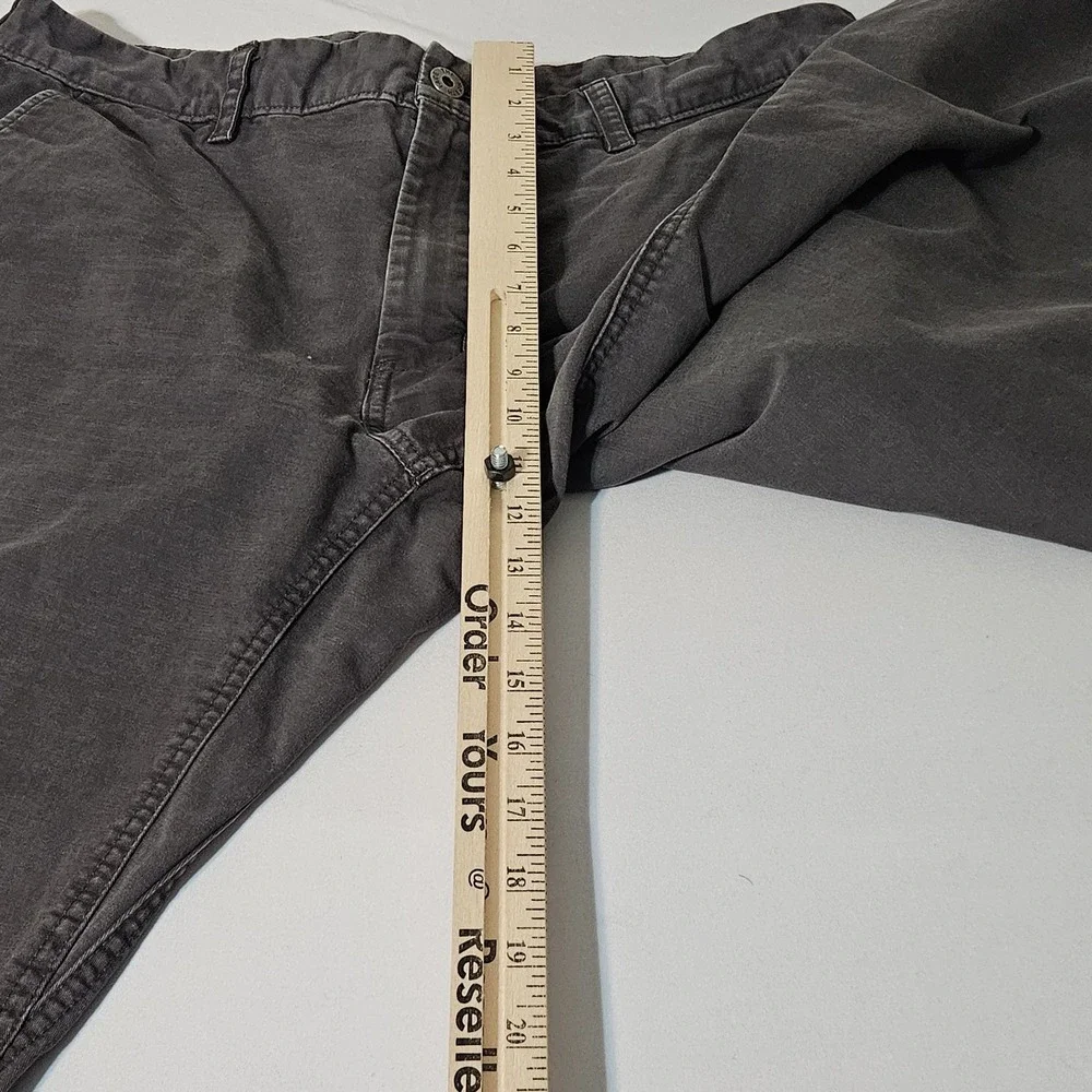 The North Face Men's 5-Pocket Pants‎ 36 Side Zip Gray Hike Fits 36X29